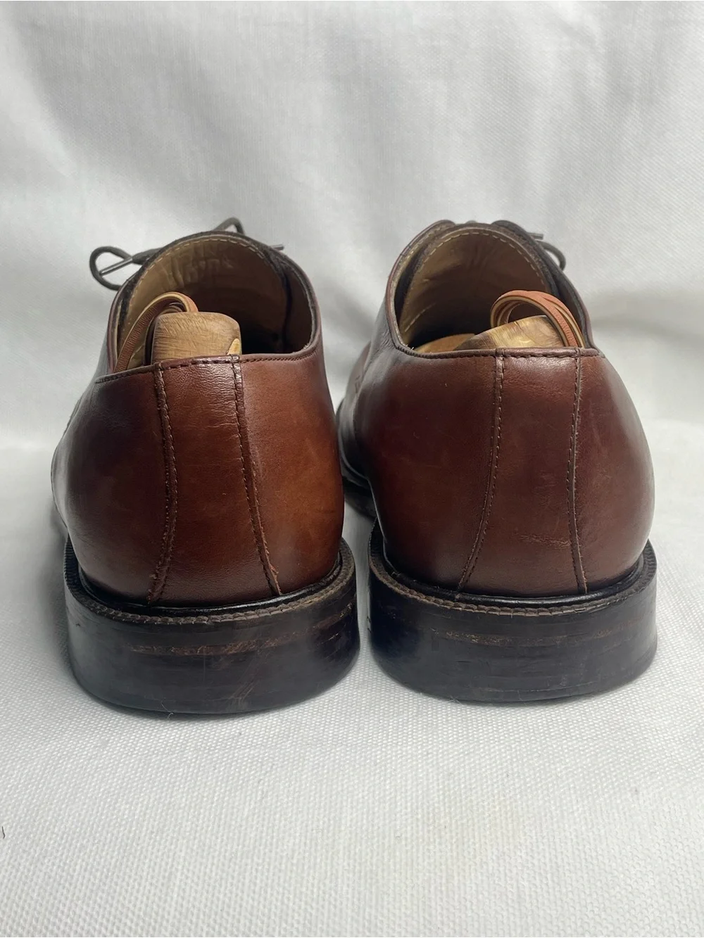 Footprints by Birkenstock Brown Leather Oxfords Size 44 Men Size US 11 / 11.5